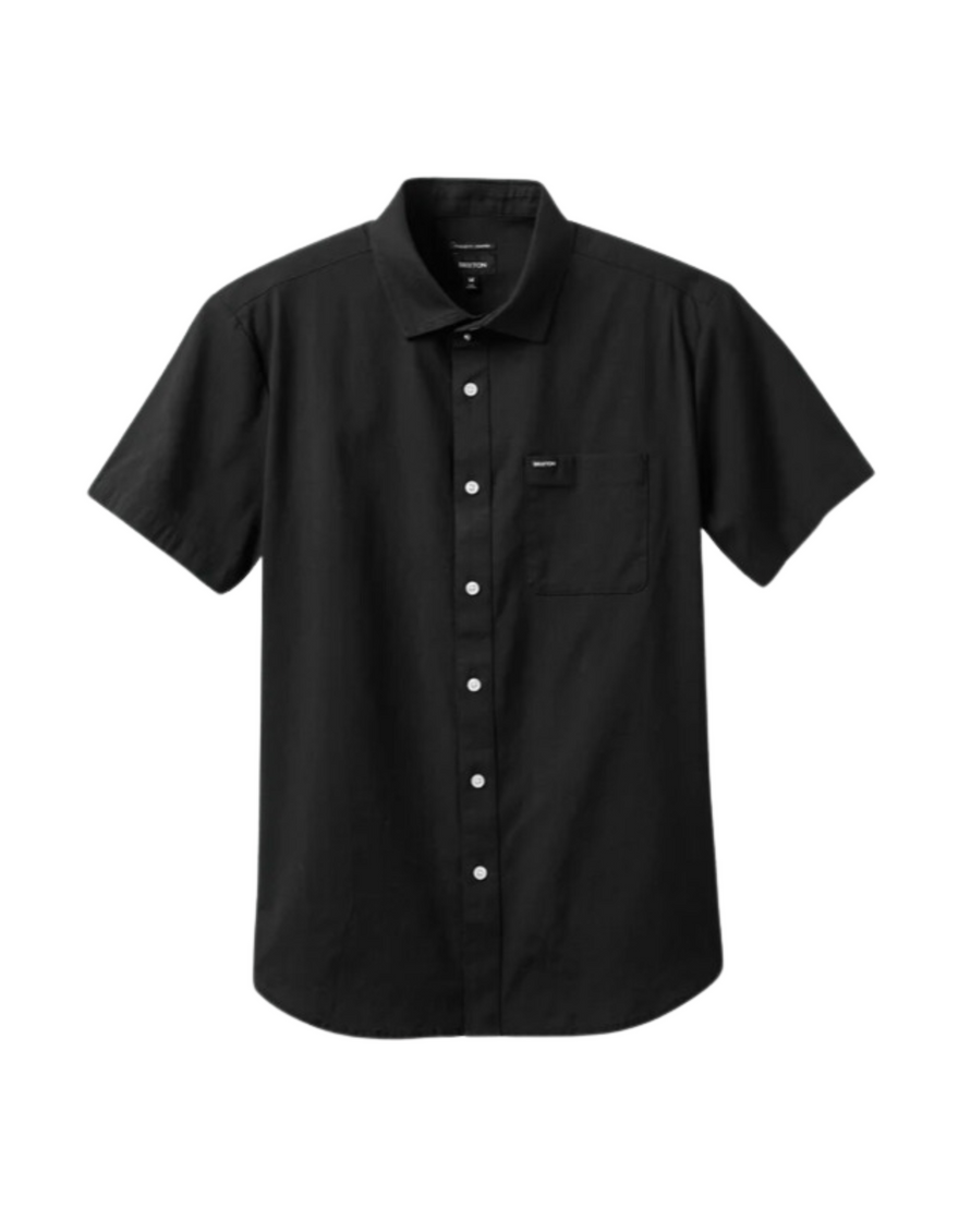 Charter Oxford Shirt in Black