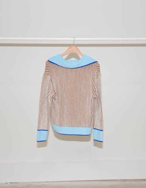 Gaviota Sweater in Brown