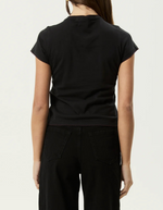 Walking Baby Tee in Stone Black