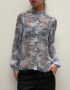 Maje Shirt in Cashmere Blue