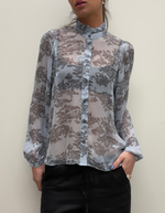 Maje Shirt in Cashmere Blue
