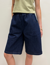 Liam Bermuda Shorts in Raw Denim
