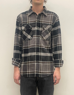 Bowery Flannel in Charcoal