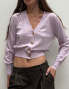 Jes Cardigan in Lychee