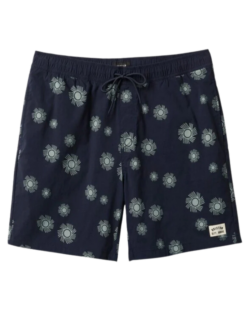 Voyage Short in Washed Navy Sol