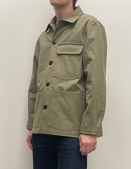 Work Coat in Sage Green