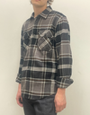 Bowery Flannel in Charcoal