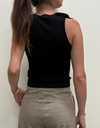 Vesra Knit Top in Black