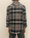 Bowery Flannel in Charcoal