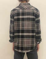 Bowery Flannel in Charcoal