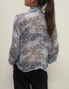Maje Shirt in Cashmere Blue
