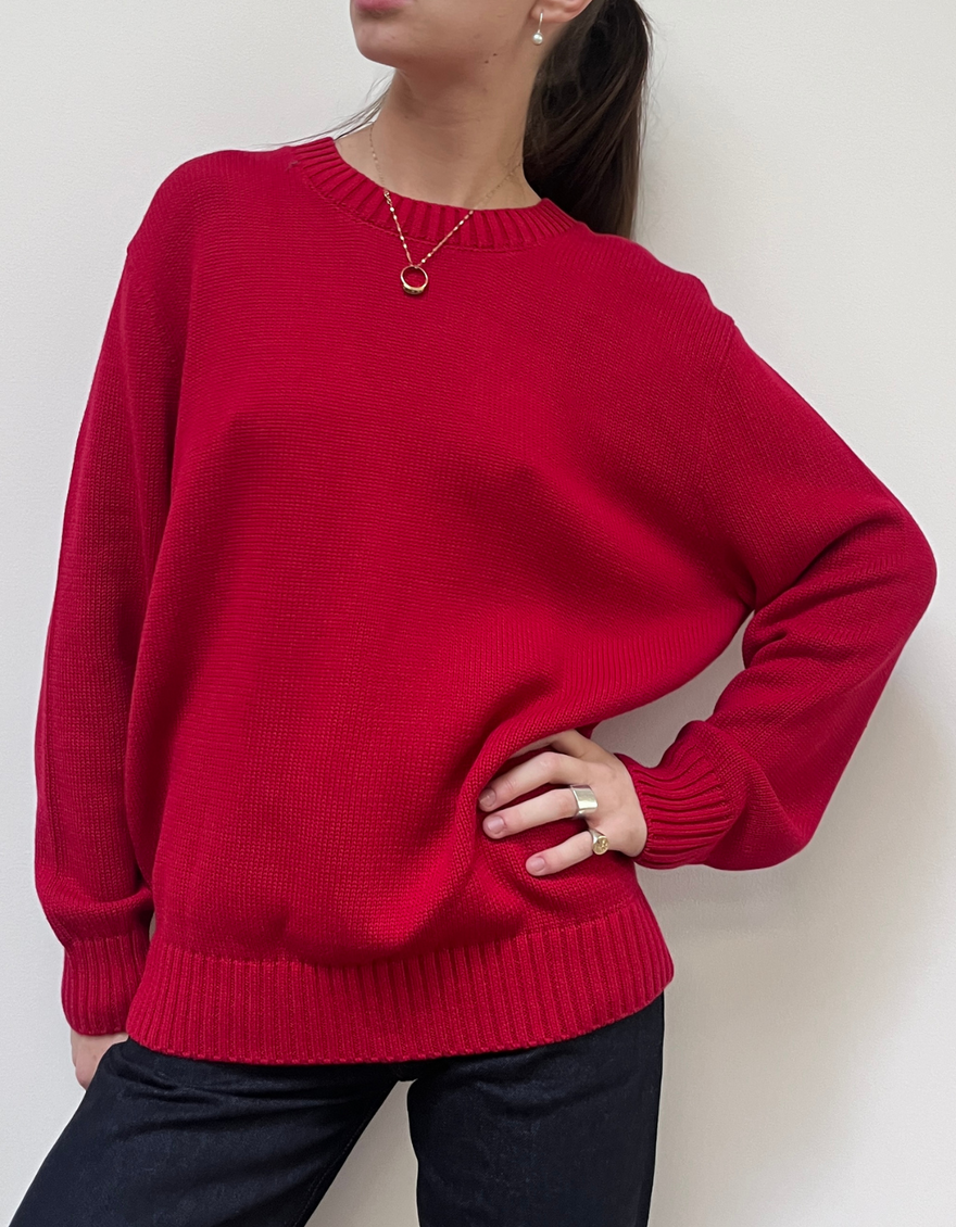 Gigi Sweater in Red