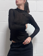 Jane Turtleneck in Black