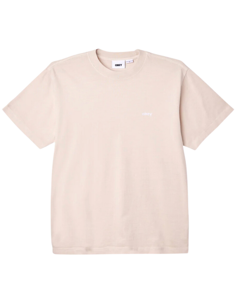 Lowercase Pigment Tee in Clay