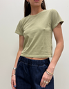 The Little Boy Tee in Pistachio