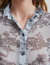 Maje Shirt in Cashmere Blue