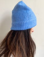 Snowy Beanie in Vista Blue