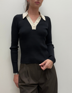 Josephine Polo in Black