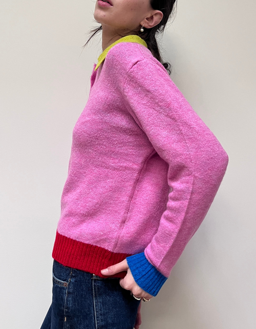 Danza Sweater in Pink