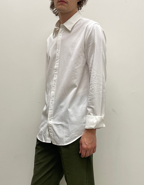 Curtis Shirt in Blanc de Blanc