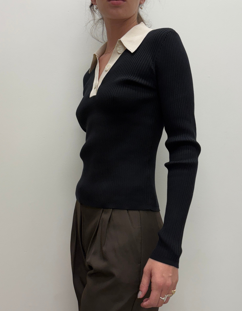 Josephine Polo in Black