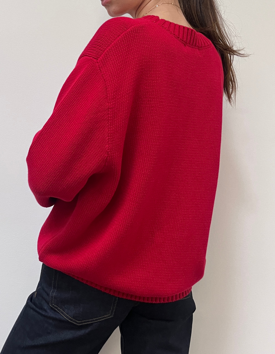 Gigi Sweater in Red