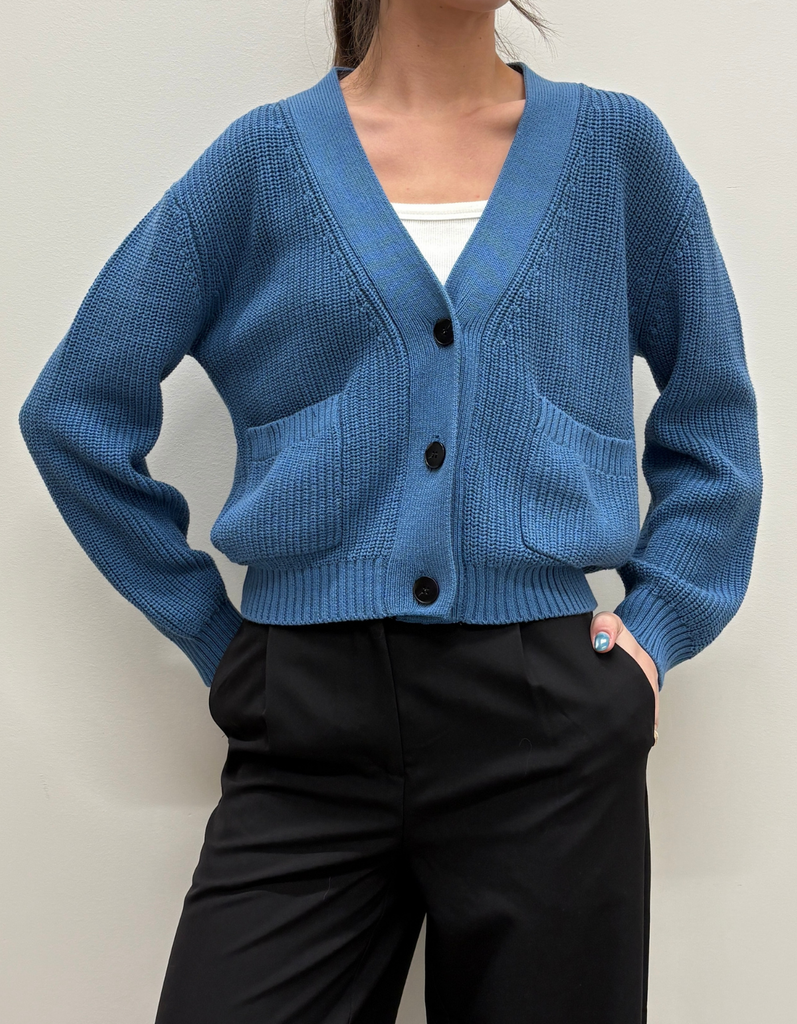 Gala Cardigan in Blue Ashes