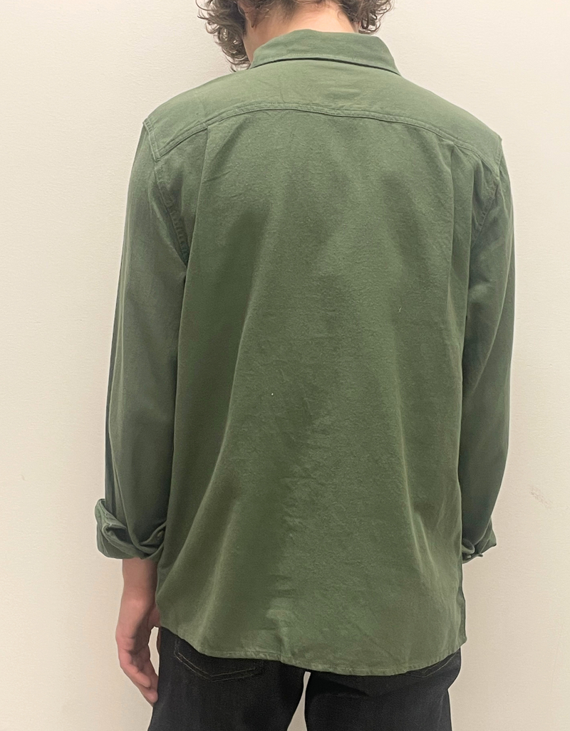 Hasting Flannel in Wild Green