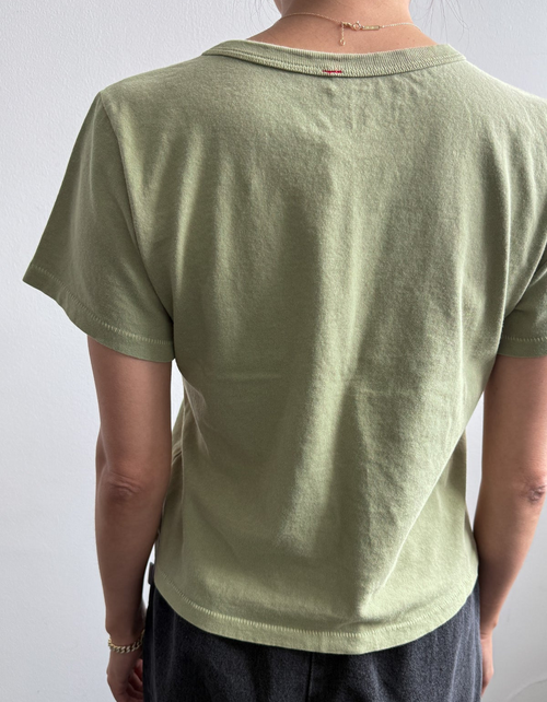The Little Boy Tee in Pistachio
