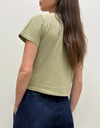 The Little Boy Tee in Pistachio