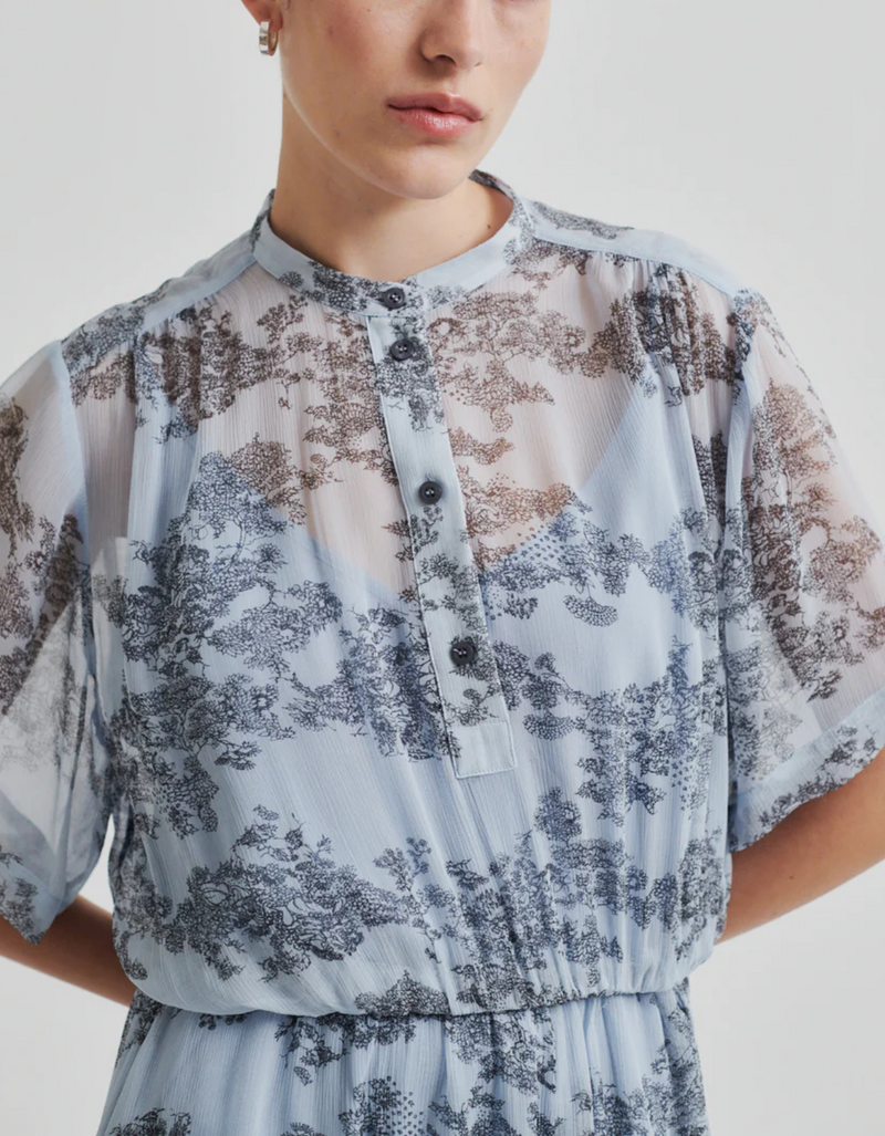 Maje Dress in Cashmere Blue