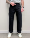 Strong Guy in Solid Black Selvedge