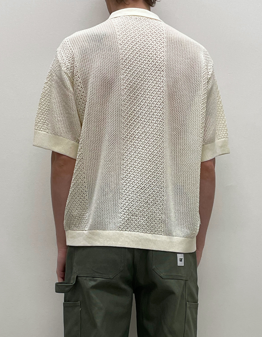 Evan Sweater Shirt in Unbleached