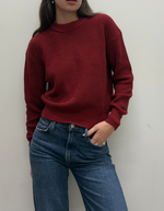 Mikala Jumper in Merlot
