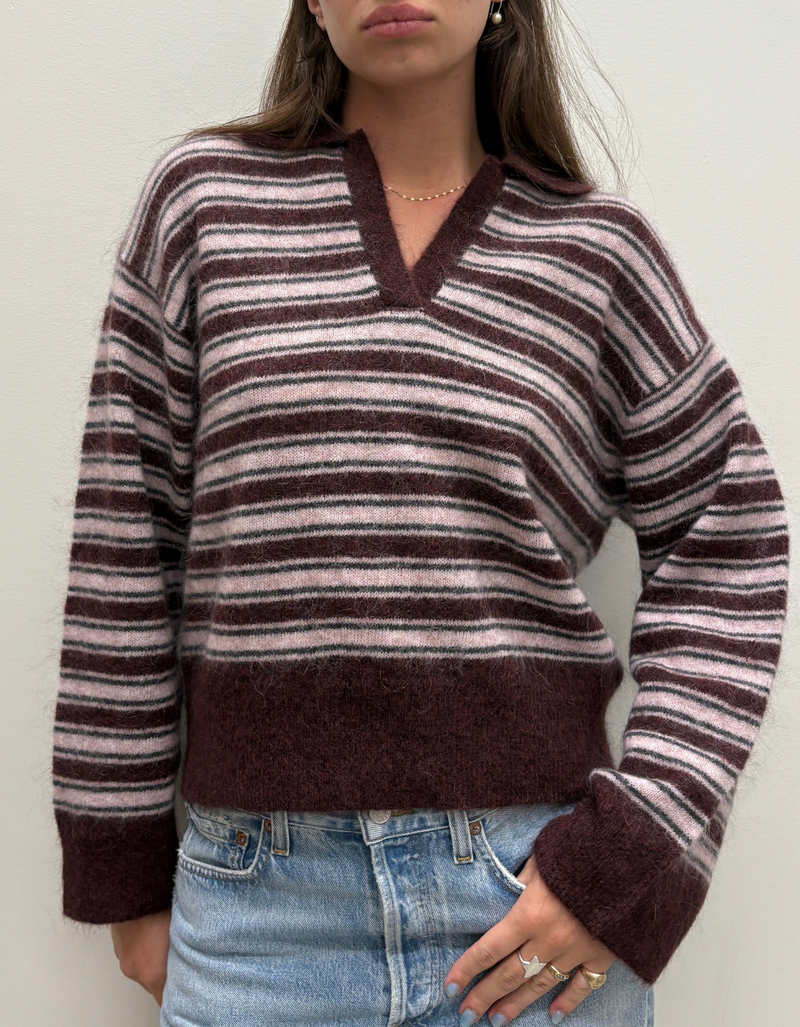 Vienna Knit Collar in Sassafras