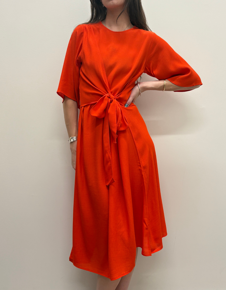 Elvas Dress in Poinciana
