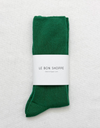 Trouser Socks in Deep Green