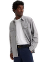 Relaxed Fit Western Shirt in Crest Grey Stonewash
