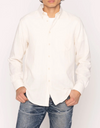 Easy Shirt Double Weave Slub Gauze in White