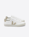 Campo Chromefree Leather Sneakers in Extra White Almond