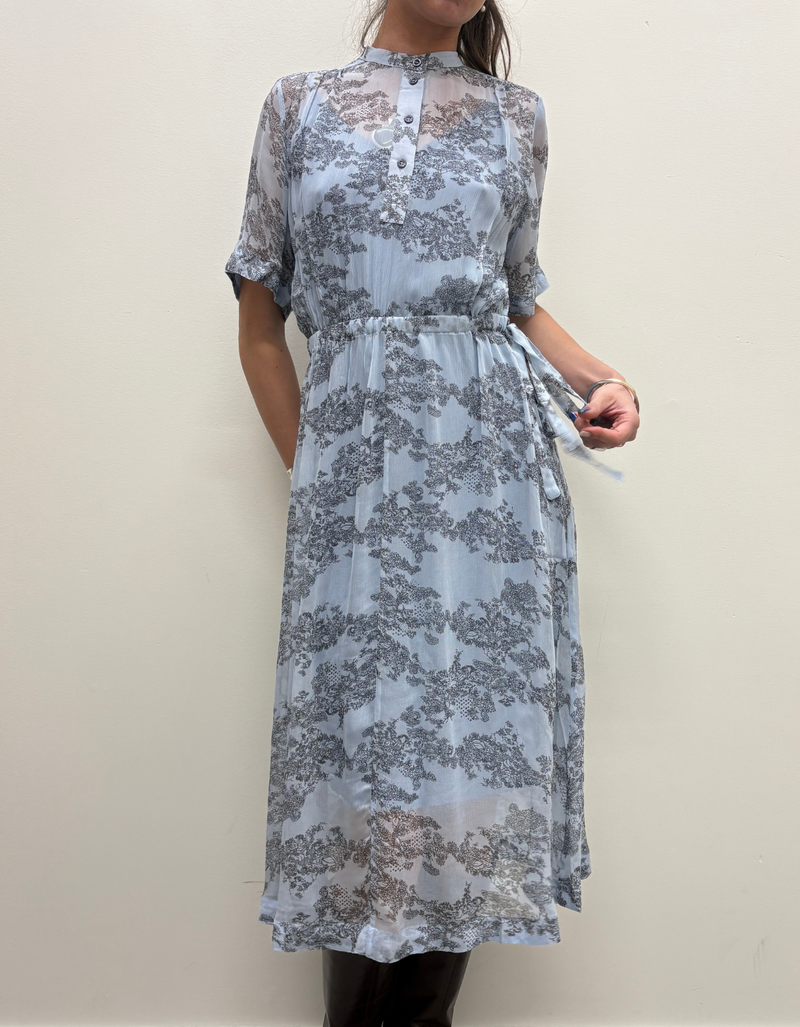 Maje Dress in Cashmere Blue