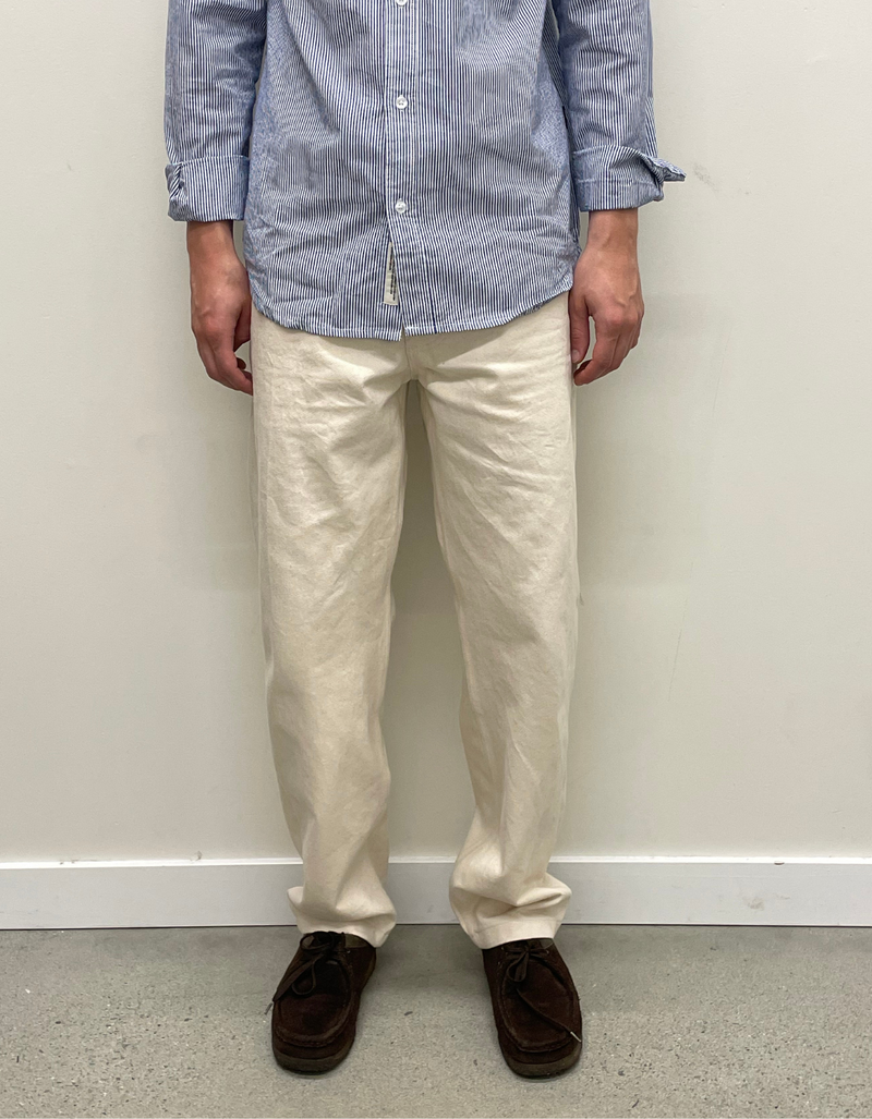 Five Pocket Jeans in Ecru
