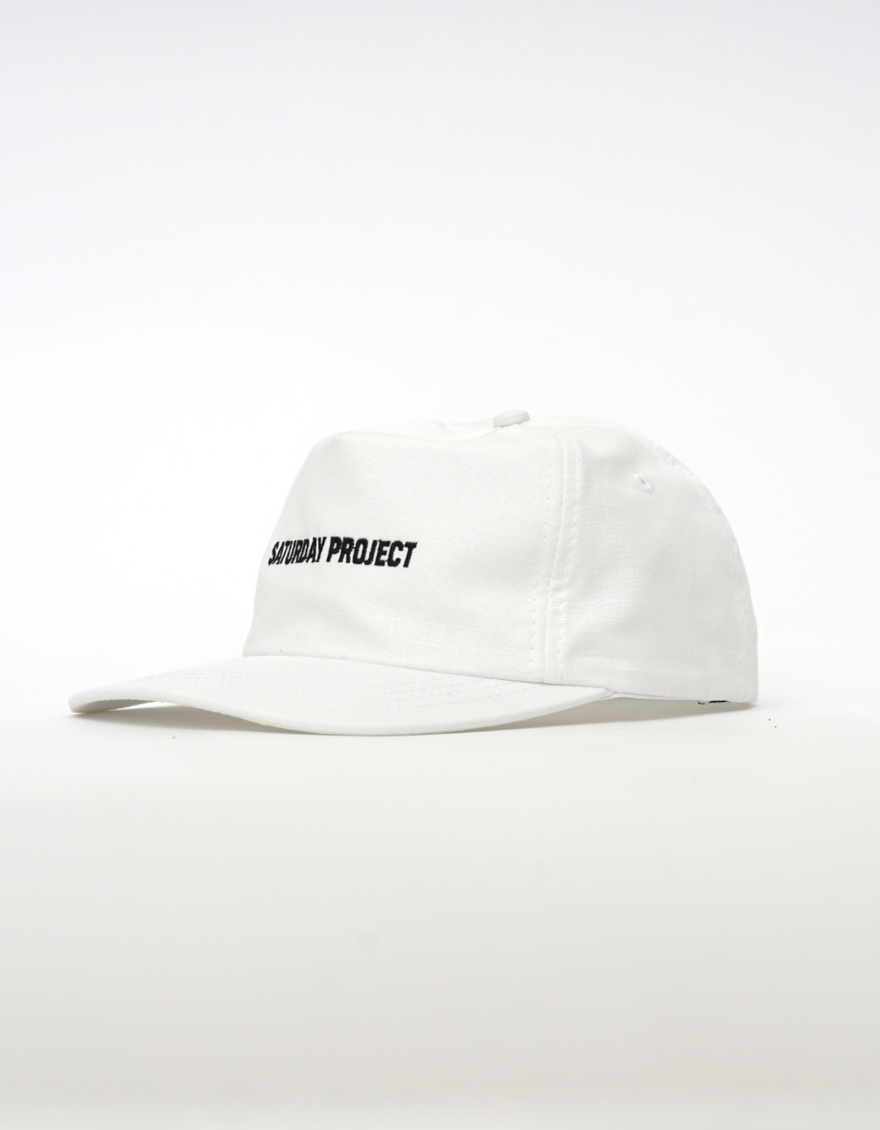Logo Hat in White