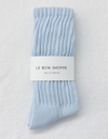 Ballet Socks in Baby Blue