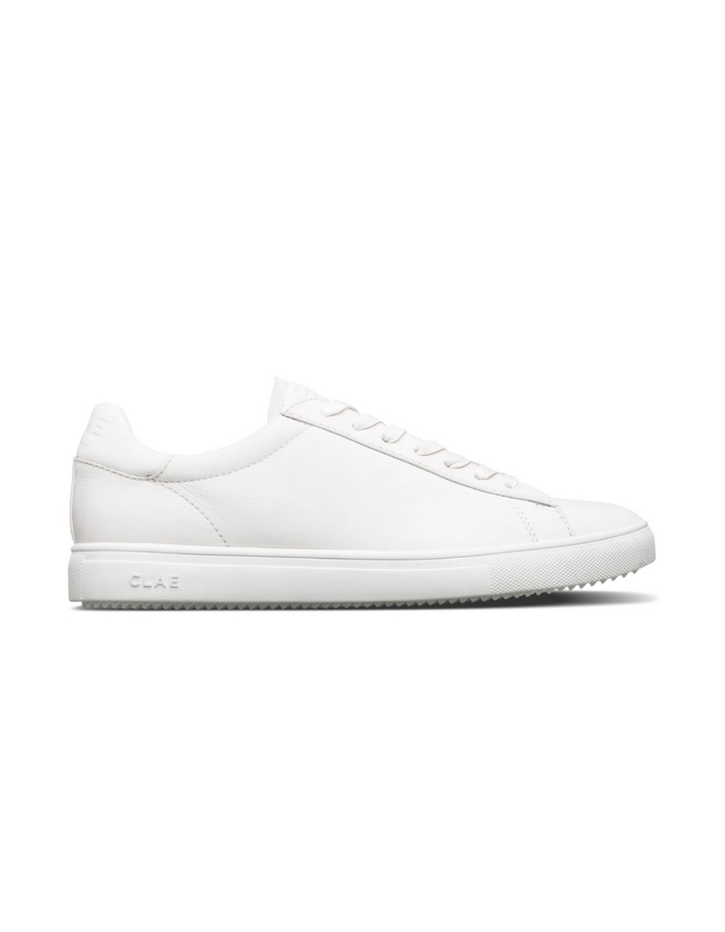 Bradley Sneaker in Triple White Leather