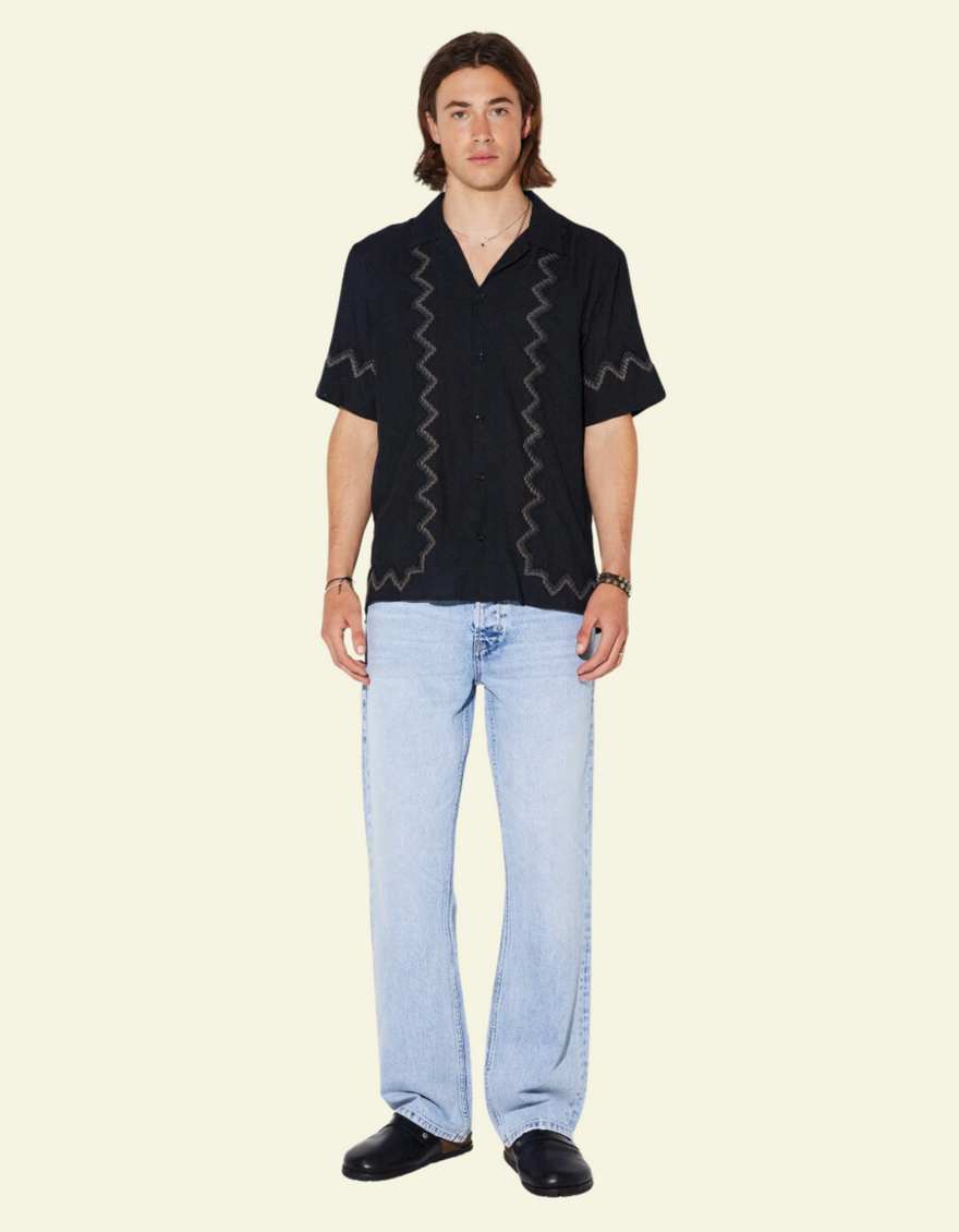 Curtis Ravi Shirt in Black