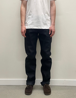 True Guy in Black Cobra Stretch Selvedge