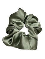 Big Silky Scrunchie in Sage