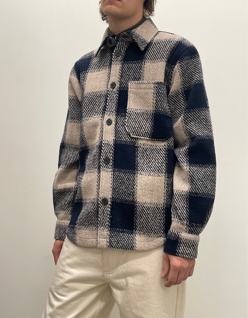Alonso Overshirt in Sky Captain