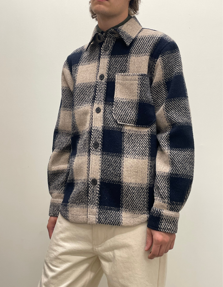 Alonso Overshirt in Sky Captain